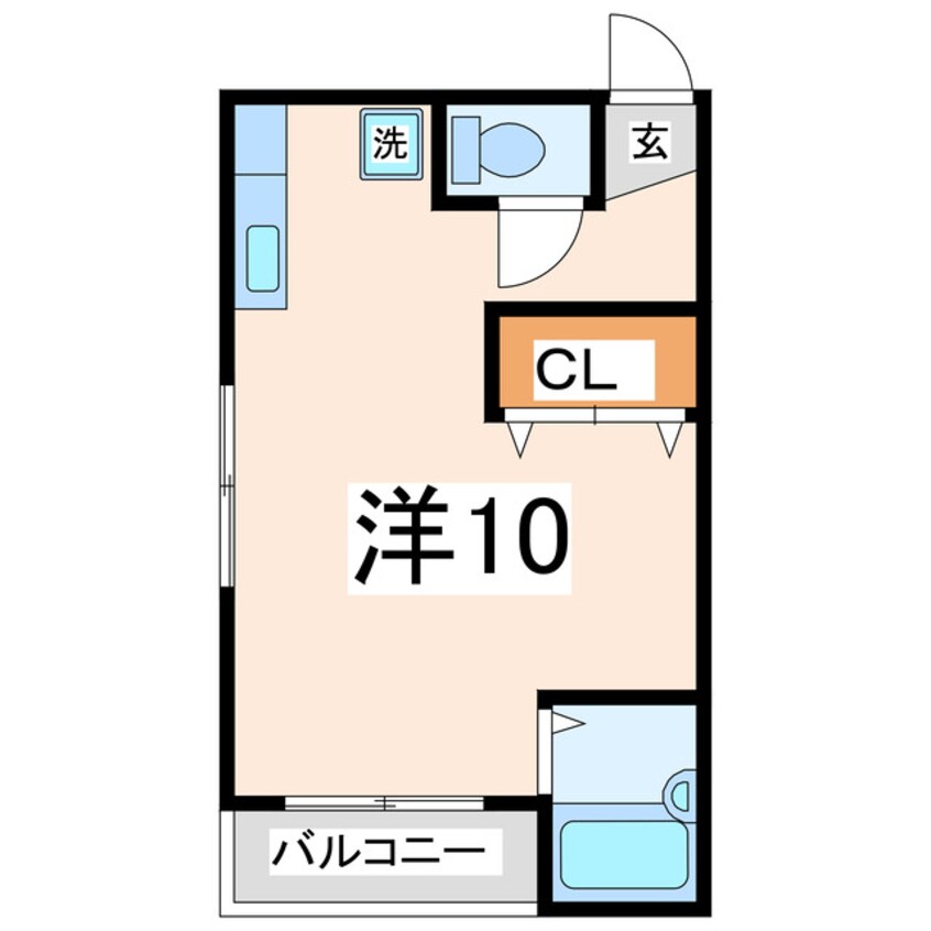 間取図 ロフティ米屋町