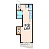 甲斐ビル 1Rの間取り