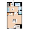 Seres桜町 1Kの間取り