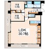 ライオンズマンション大江東 2LDKの間取り
