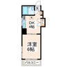 シハラマンションＡビルド 1DKの間取り