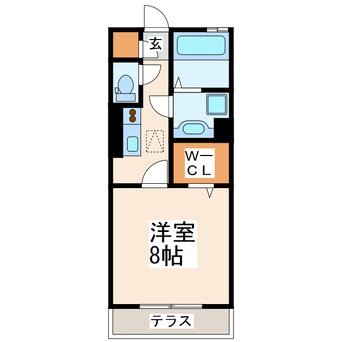 間取図 スペリオーレ・D307熊本駅