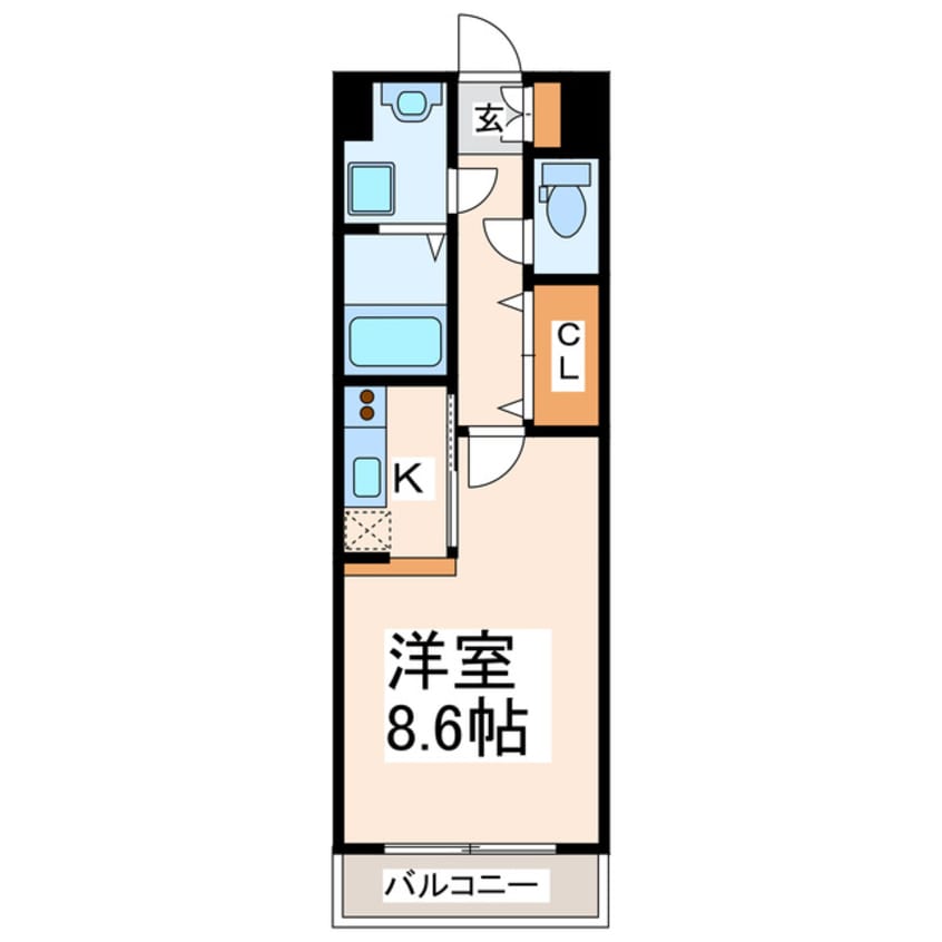 間取図 タサキヒルズ