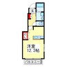 シャルマン・アーク 1Rの間取り