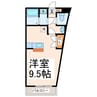 グリーンヒル 1Rの間取り