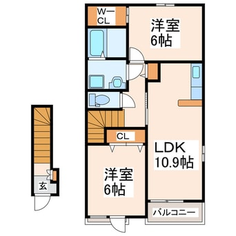 間取図 プール・トゥジュール