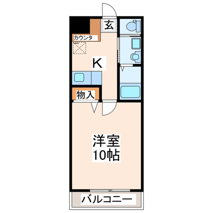 間取図 メイン花園