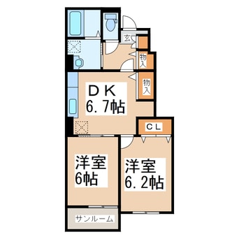 間取図 ギャラクシー