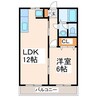 第１上村ハイツ 1LDKの間取り