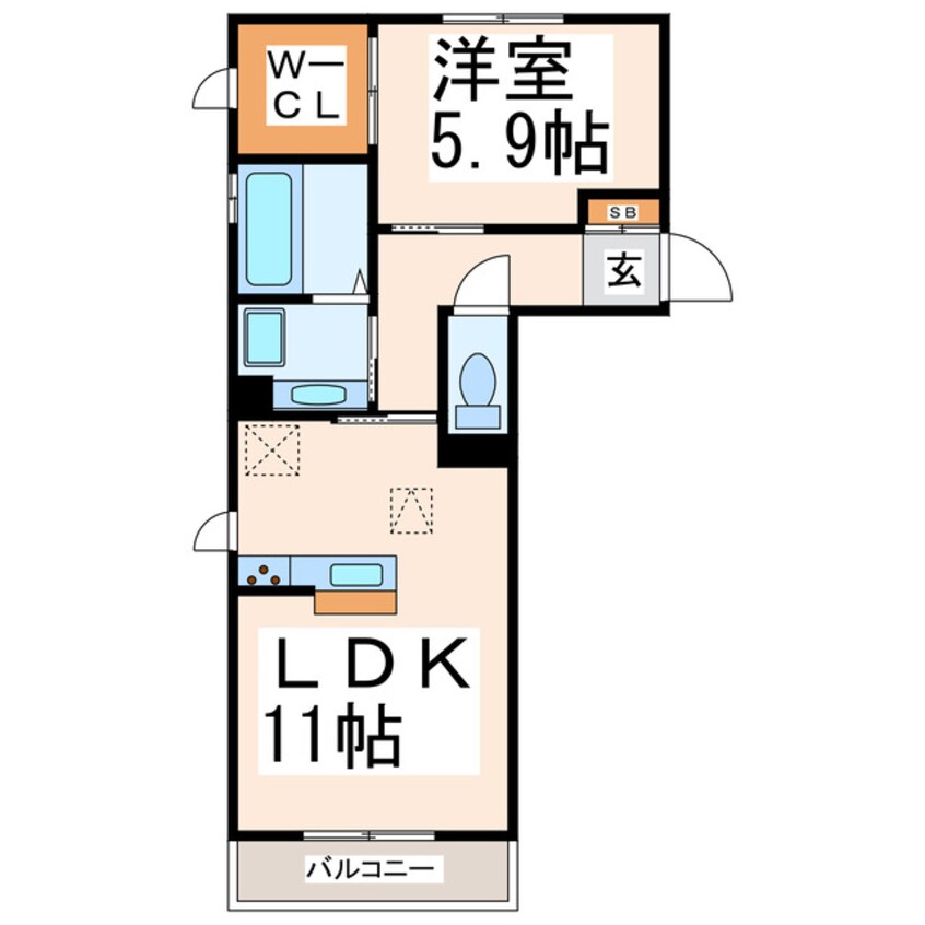 間取図 ユメタントピーノ　