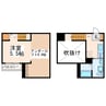 イーナ琴平 1Rの間取り