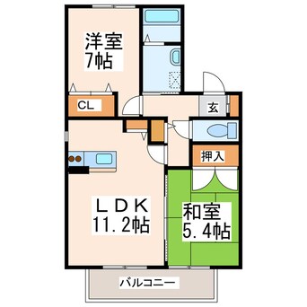 間取図 ルミエール蓮台寺