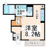 ハイツ　ヴィオラ 1Rの間取り