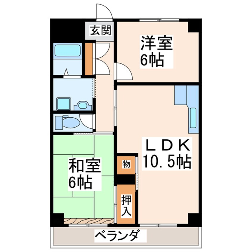 間取図 エクセルタウン