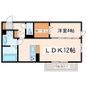 フレア 1LDKの間取り