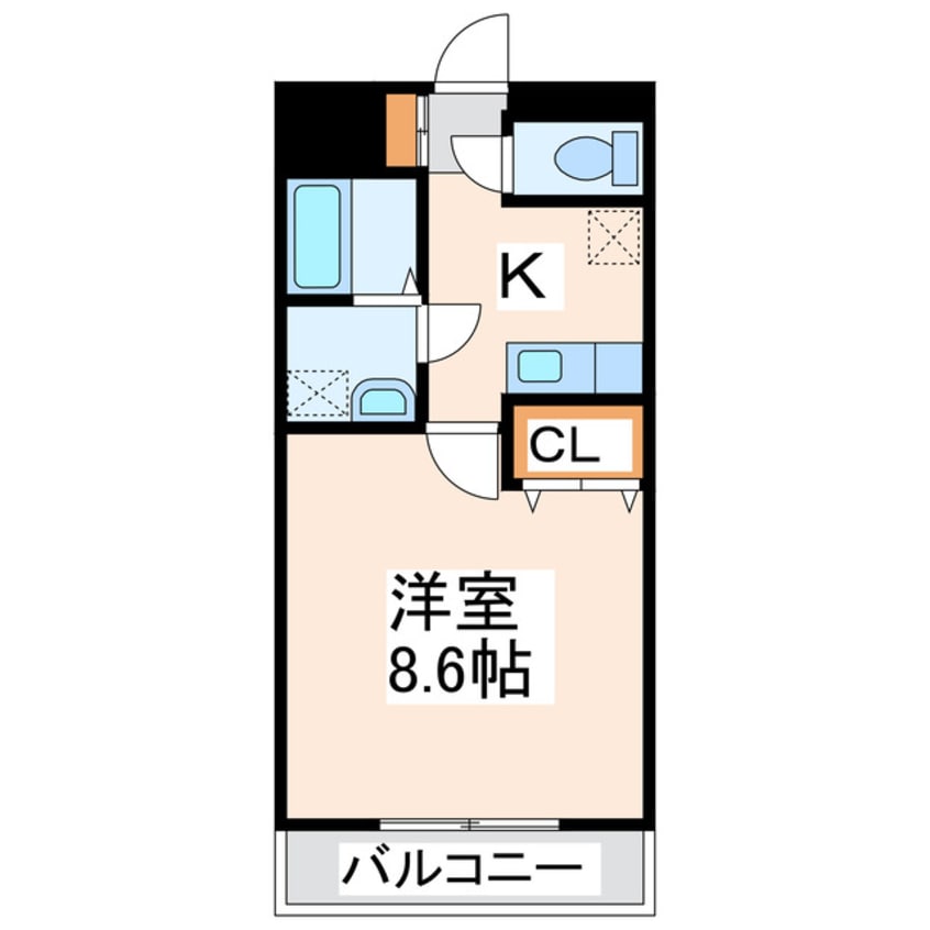 間取図 パークサイド島崎