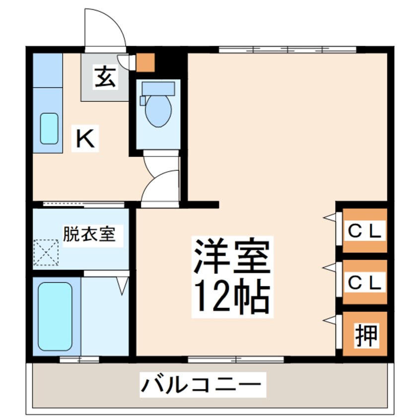 間取図 コーポフレンド