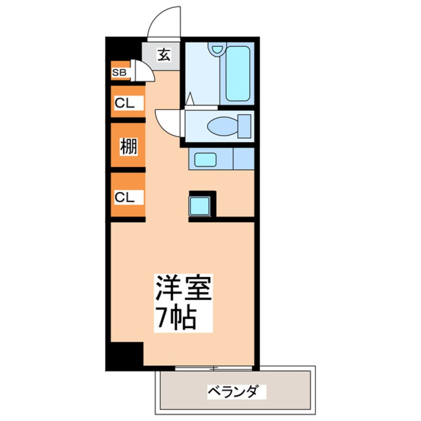 間取図 クイーンズビル