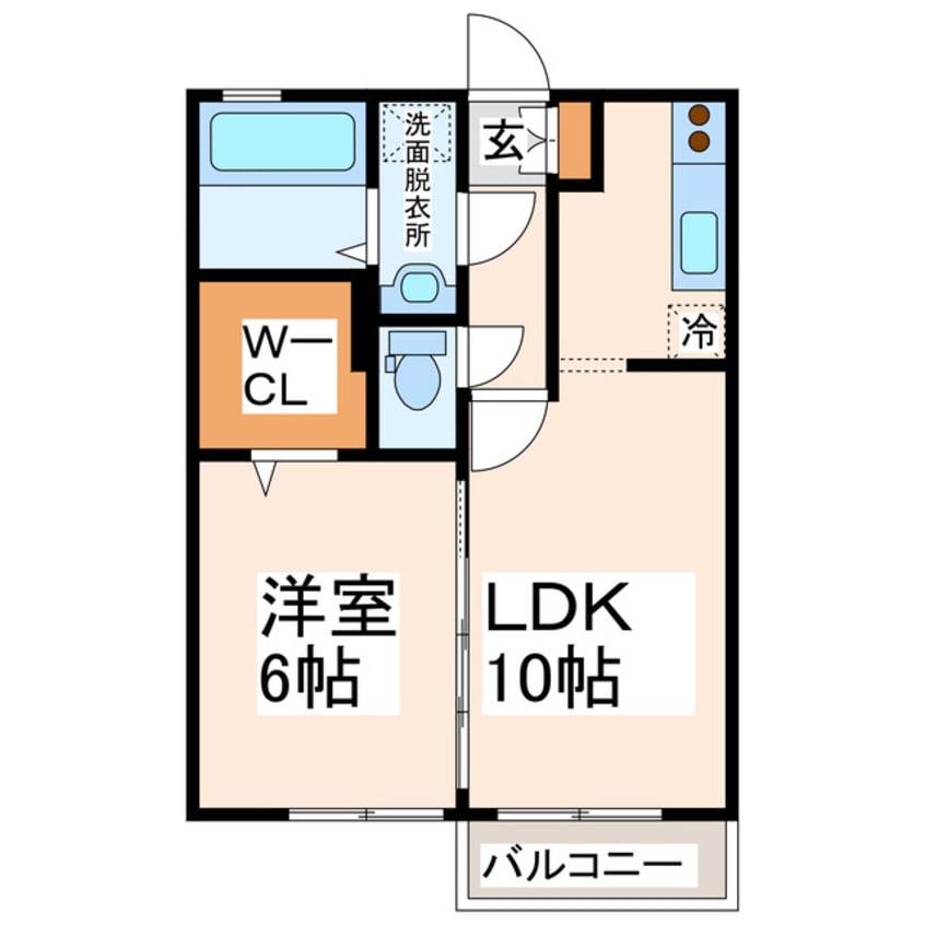 間取図 アークウィルⅠ