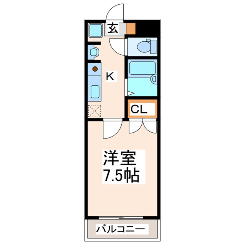 間取図 エル上熊本