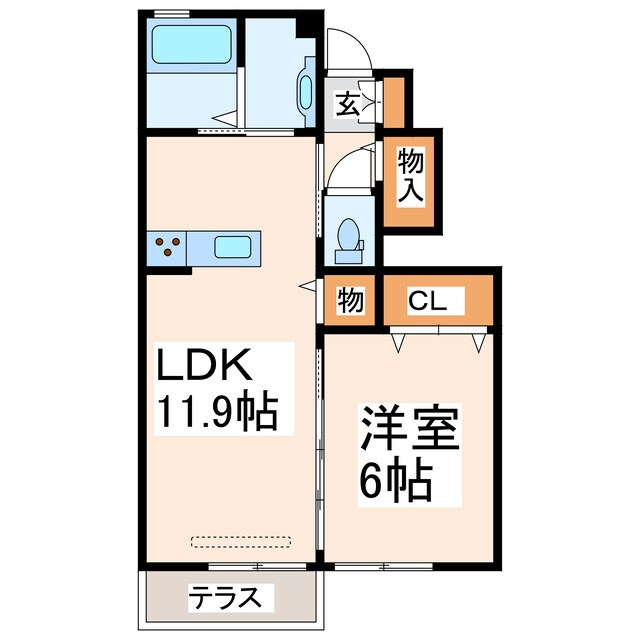 間取り図 Cras輝