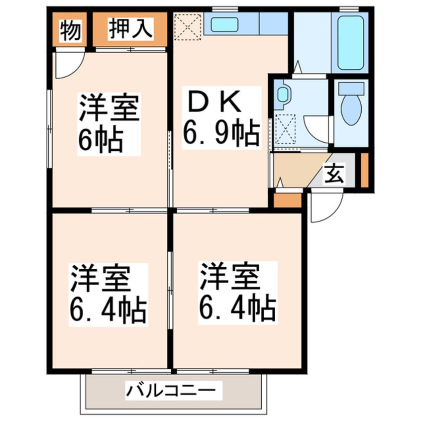 間取図 果楽苑