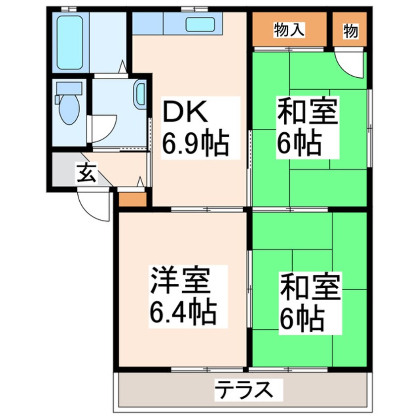 間取図 果楽苑