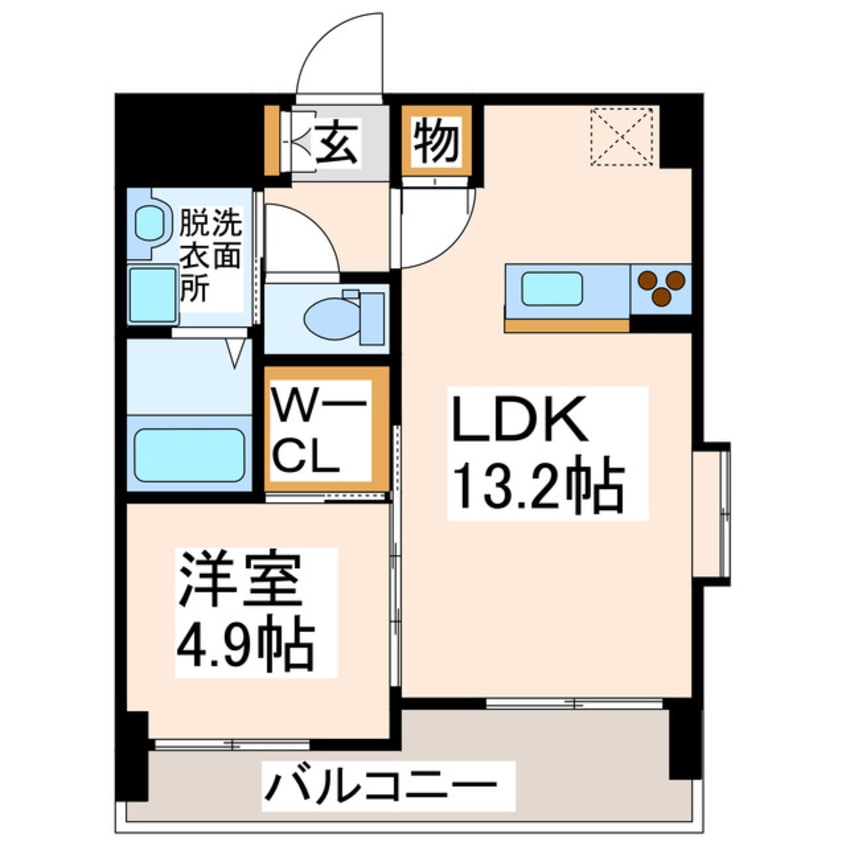 間取図 LIBTH桜町