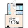 米BUILDING 1Rの間取り