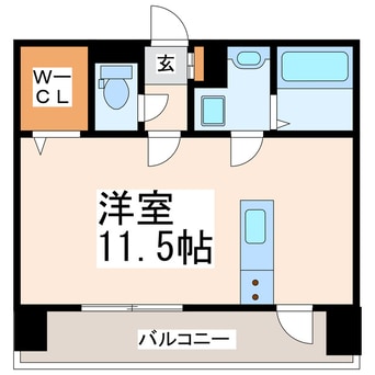 間取図 クロノス39京町本丁