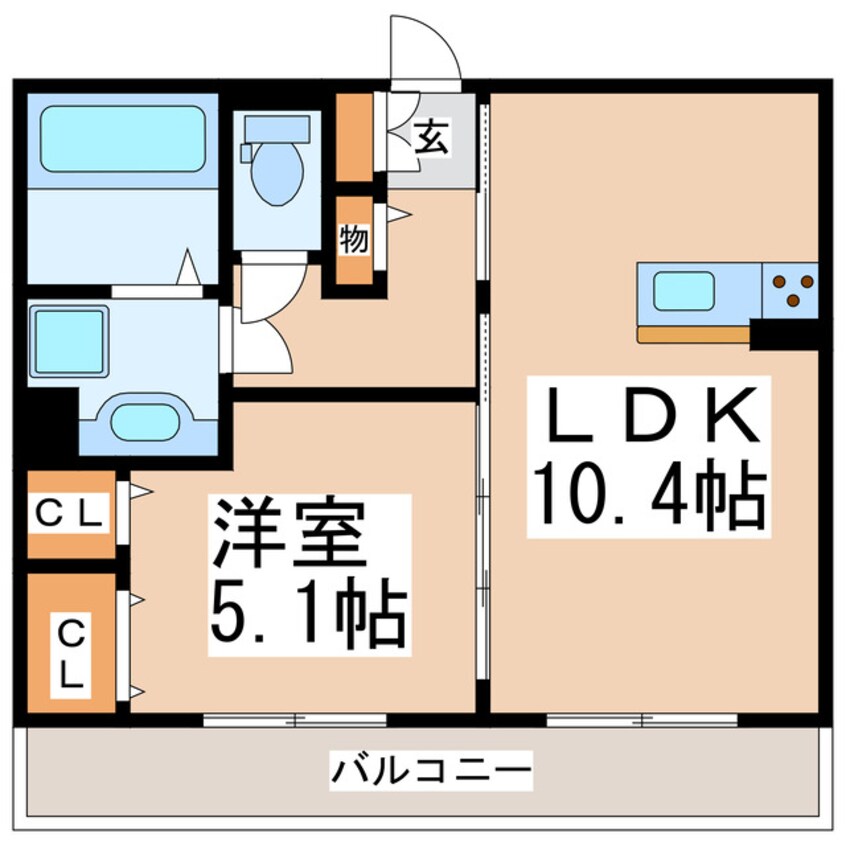 間取図 アーバンウエスト