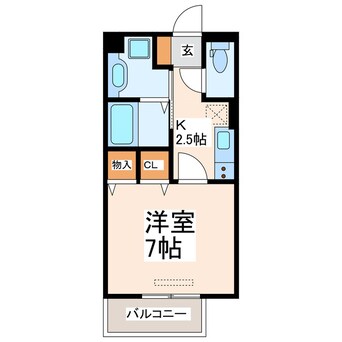 間取図 ウィットまい田崎