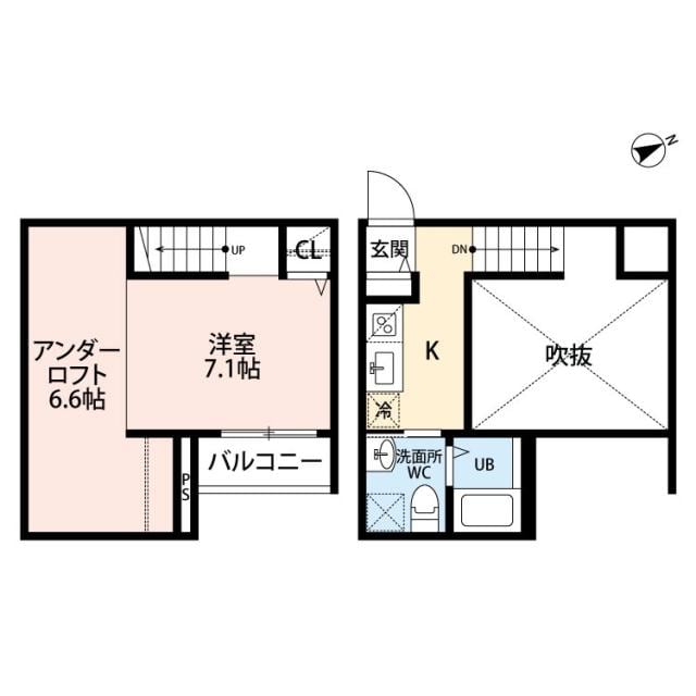 間取り図 aries島崎
