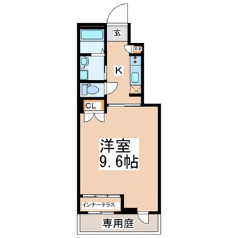 間取図 産交バス（熊本市）/蓮台寺 徒歩4分 1階 築5年