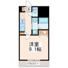 フォーエス本山 1Kの間取り