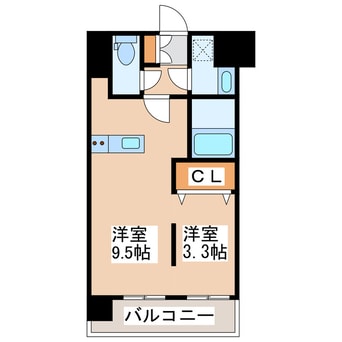 間取図 QREST熊大病院前
