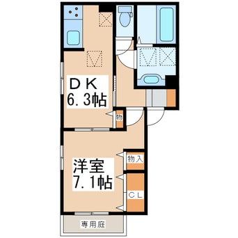 間取図 Lungo La ferrovia.307
