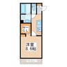 セレブ琴平 1Kの間取り