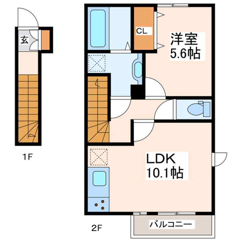 間取図 グランフォレMI