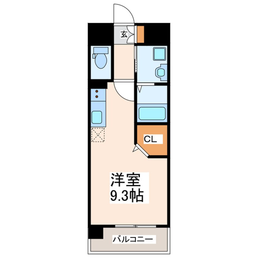 間取図 ホワイトステージ水前寺公園