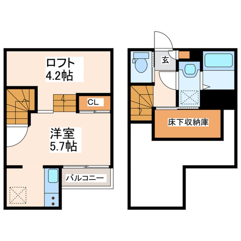 間取図 ADC京町Raco