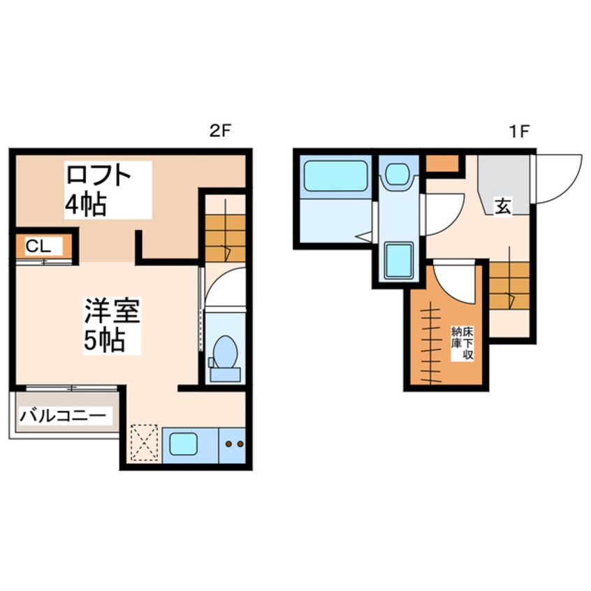 間取図 ADC花園パピーズ