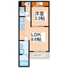 REGALEST　ZORRO 1LDKの間取り