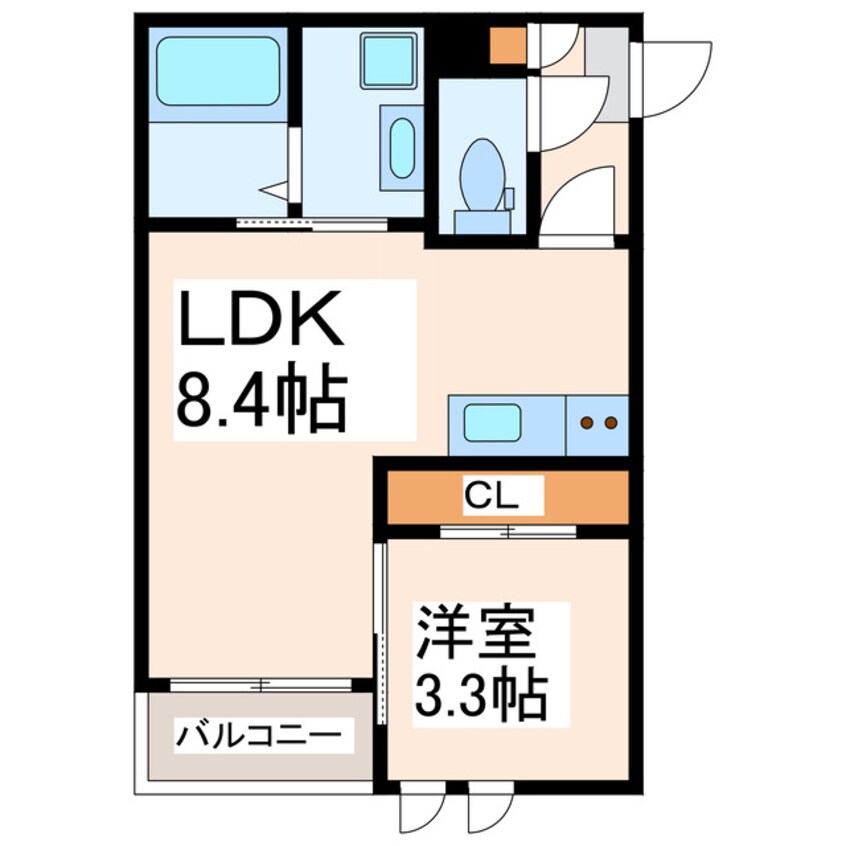 間取図 REGALEST上熊本