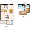 ADC新町Lucus 1Kの間取り