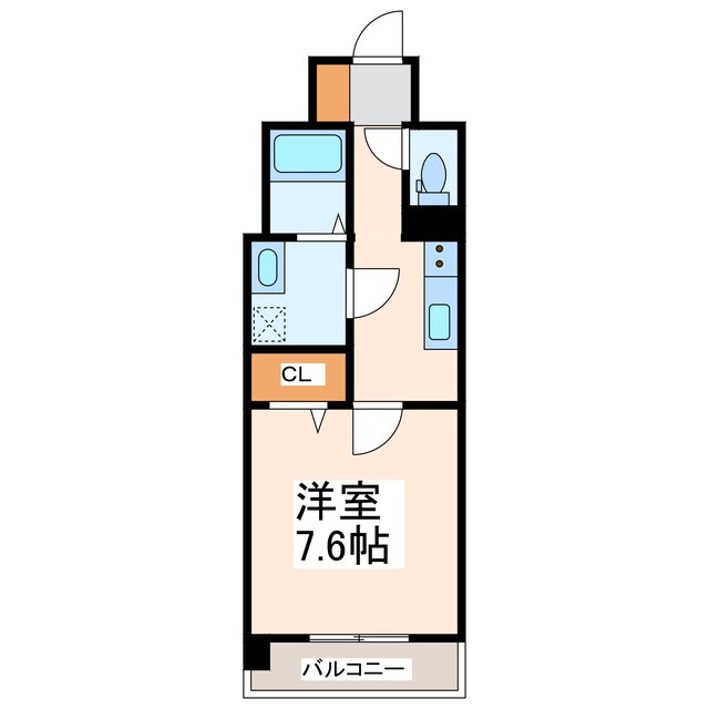 間取り図 S-RESIDENCE熊本駅前