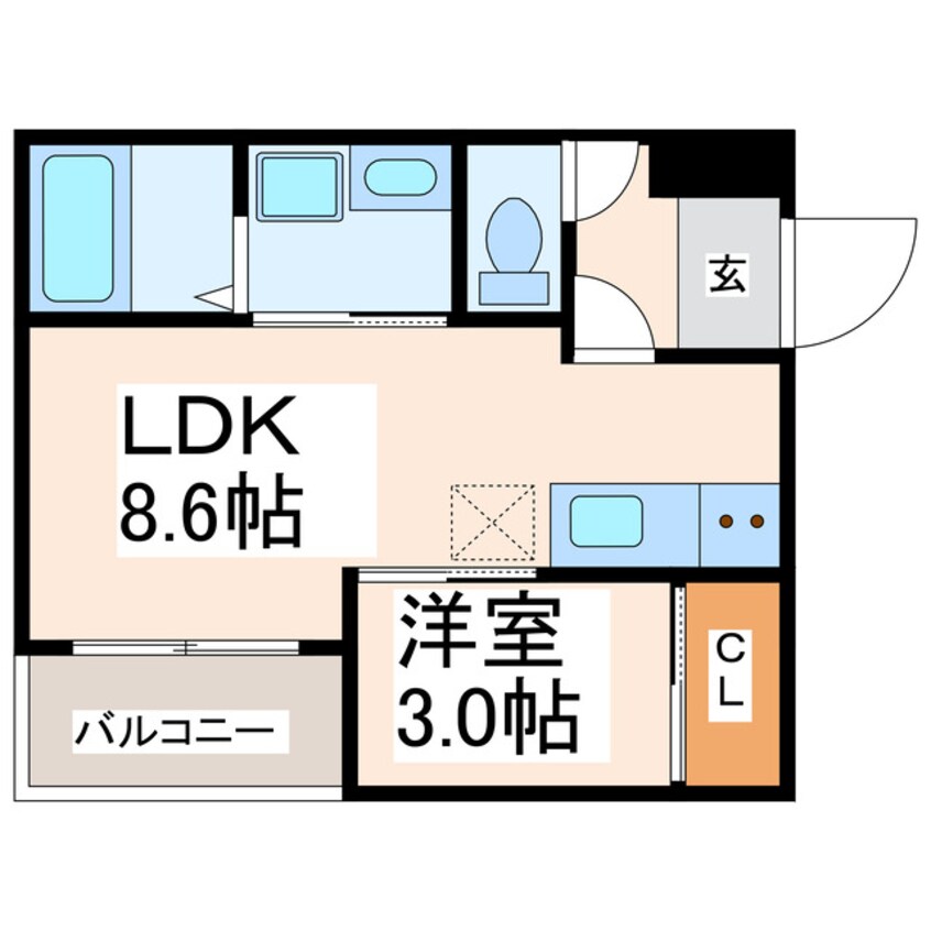 間取図 REGALEST熊本駅前