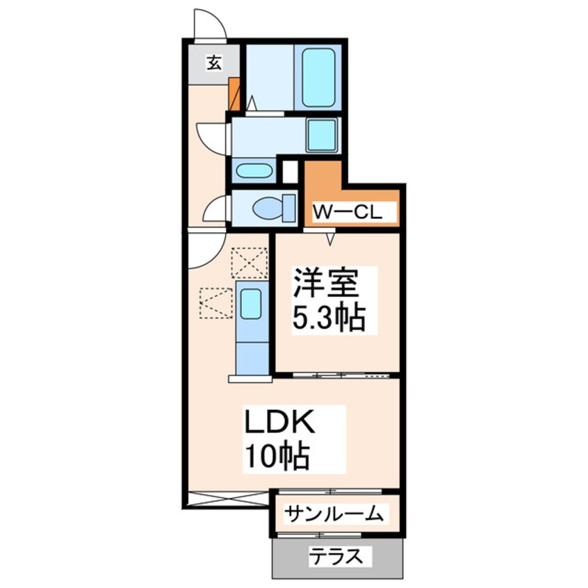 間取図 FBⅡ