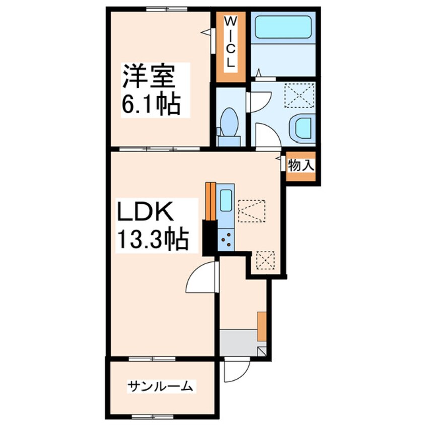 間取図 ウィンズⅡ