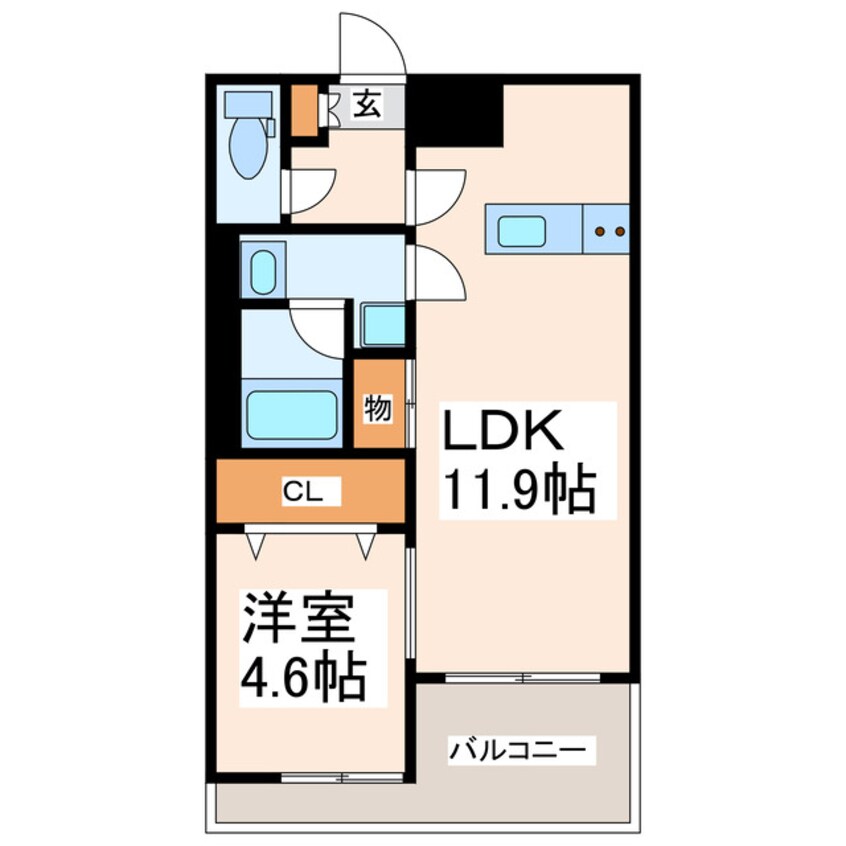 間取図 Saint-Hurst